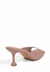 Mule Couro Pelica Premium Santa Lolla - Nude na internet