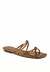 Rasteira Metallic Soft Bronze Santa Lolla - comprar online