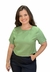 Blusa Cacay Cropped Quadrada - Verde