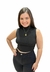 Cropped Regata Cacay Golinha Alta Tricot