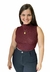 Cropped Regata Cacay Golinha Alta Tricot na internet