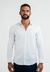 CAMISA OFFICE ML FLOREST BRANCO