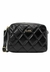 Bolsa Camera Bag Betina Classe Couro Preto