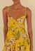 Vestido Farm Cropped Passáro Em Flor - comprar online