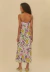 Vestido Farm Alcinhas Estampado Banana Flor - comprar online