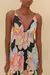 Vestido Farm Cropped Estampado Floral Sofia - comprar online