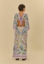 Vestido Farm Longo Estampado Tapete De Tucano na internet