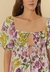 Vestido Farm Curto Estampado Banana Flor na internet