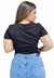 Camiseta Tshirt Feminina Colcci - Preto - comprar online