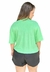 Camiseta Feminina Cetim Open Verde - comprar online