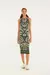 Vestido Farm Midi Estampado Balamana