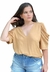 Blusa Manga Princesa Colcci - Ocre