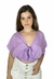 Blusa Cropped Nó Colcci - Lilas