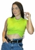 Blusa Cropped Colcci - Verde Iguana