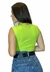 Blusa Cropped Colcci - Verde Iguana - comprar online
