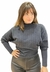 Blusa Canelada Gola Alta Colcci Preto