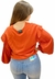 Blusa Manga Longa Colcci Laranja - comprar online