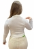 Blusa Linha Manga Longa Gola Alta Colcci Off White na internet