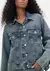 jaqueta jeans Hering feminina regular - azul na internet