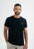 CAMISETA FLOREST BORDADO PRETO