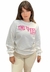 Blusão Moletom Feminino Colcci - Off White
