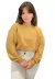Blusão Moletom Cropped Feminino Colcci - Marrom Feijo