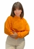 Blusão Moletom Cropped Feminino Colcci - Laranja Alper
