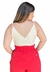 Body Transpassado Linho Sommer - Bege Leblanc - comprar online