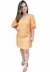 Vestido Curto Feminino Colcci - Laranja Claro