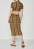 Vestido Colcci Canelado Estampado - comprar online