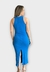 Vestido Open Midi Cut Out Canelado Com Miçanga - comprar online