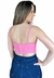 Top Cropped Feminino Open - Rosa Finy - comprar online