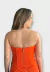 Top Open Estilo Corset Com Sobreposição na internet