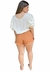 Short Feminino Sarja Bruna Colcci - Marrom Feijo - comprar online