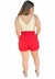 Short Feminino Sarja Joana - Vermelho - comprar online