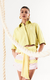 Camisa Open Cropped Com Linho E Abertura Nas Costas