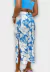 Saia Slim Colcci Canelada Estampada Flowers - comprar online