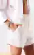 Short Open Linho