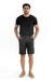 Bermuda Sarja Slim King&Joe - Preto - comprar online