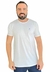Camiseta Masculina Básica Slim King & Joe - Branco