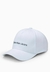 Boné Masc de Sarja Aba Curva Estampa Logo em Silk CKJ Branco