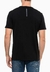 CAMISETA MASCULINA BÁSICA ESTAMPA LOGO REISSUE NO PEITO CALVIN KLEIN JEANS PRETO - comprar online