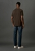 Camiseta Masculina Reissue Peito Calvin Klein - Café - FASCINIOS BOUTIQUE
