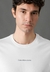 Camiseta Masc Manga Curta Logo Centralizado CKJ - Branco - FASCINIOS BOUTIQUE