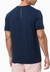 Camiseta Mc Ckj Masc Omega Peito Calvin Klein - Azul Marinho - comprar online