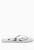 Chinelo CKJ Logo Corrido CK Branco - comprar online