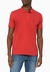 Polo Mc Ckj Masculina Logo Omega Calvin Klein - Vermelho