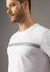 Camiseta Masculina Calvin Klein Logo Palito Branco - loja online