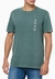 Camiseta Mc Masculino Indigo Calvin Klein - Verde Escuro
