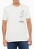 CAMISETA MASCULINA NATURAL DYES CALVIN KLEIN JEANS OFF WHITE